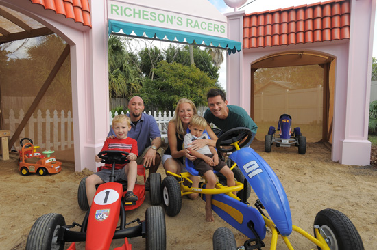 The Richesons Family Gets a Backyard Makeover Inspired by Cars Land on HGTV’s'My Yard Goes Disney' The Richesons Family Gets a Backyard Makeover Inspired by Cars Land on HGTV’s'My Yard Goes Disney'