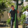 The Richesons Family Gets a Backyard Makeover Inspired by Cars Land on HGTV’s’My Yard Goes Disney’
