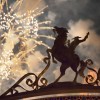 Fireworks Over Rancho del Zocalo at Disneyland Park