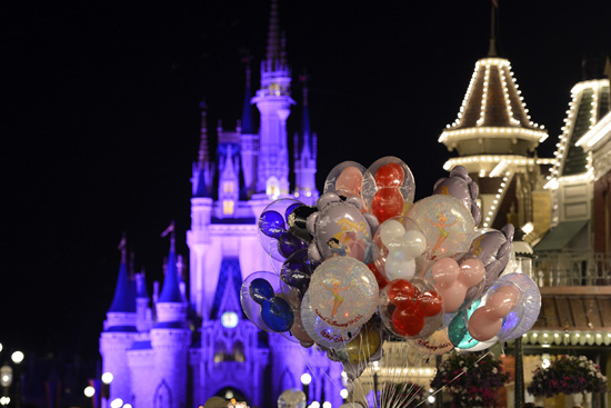 A Bouquet of Balloons at Magic Kingdom Park