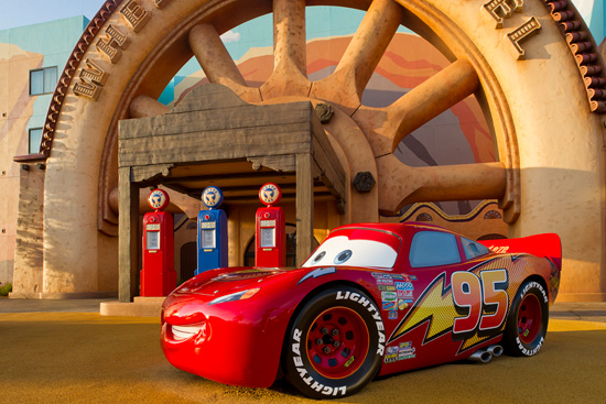 'Cars' Wing of Disney’s Art of Animation Resort
