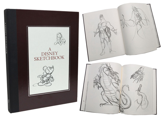 'A Disney Sketchbook' by Disney Editions 'A Disney Sketchbook' by Disney Editions