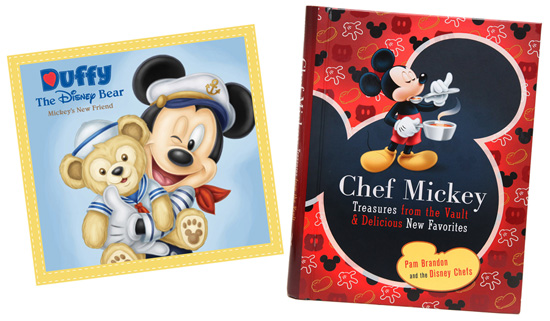 'Duffy the Disney Bear - Mickey's New Friend' and 'Chef Mickey – Treasures from the Vault & Delicious New Favorites,' Available from Disney Digital eBooks 'Duffy the Disney Bear - Mickey's New Friend' and 'Chef Mickey – Treasures from the Vault & Delicious New Favorites,' Available from Disney Digital eBooks