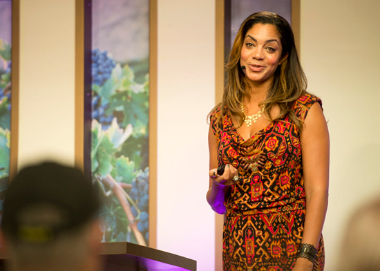 HGTV's Daniell Colding at the Epcot International Food & Wine Festival at Walt Disney World Resort