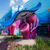 The Finding Nemo courtyard offers 320 family suites, an impressive Big Blue Pool and kids’ water play area. Character icons that can’t be missed here include Nemo, Marlin, Crush and Mr. Ray.