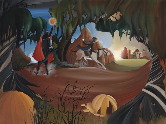 Katie Kelly to Debut 'Sleepy Hollow' Artwork at Disneyland Resort Katie Kelly to Debut 'Sleepy Hollow' Artwork at Disneyland Resort