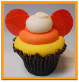 Wicked Good Halloween Treats at Disneyland Resort, Including the Candy Corn Cupcake