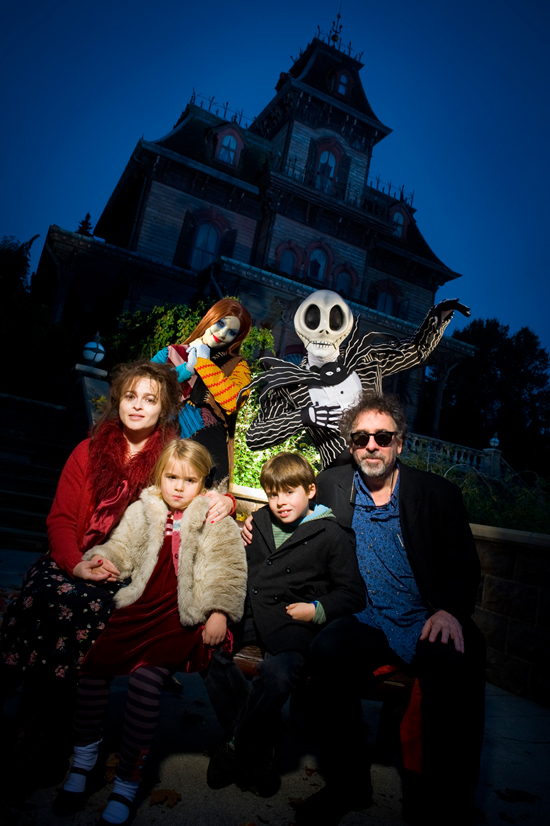 Tim Burton Visits Disneyland Paris to Celebrate ‘Frankenweenie’