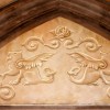 The Faces That Guard Beast’s Castle in New Fantasyland at Magic Kingdom Park
