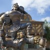 Outside Gaston’s Tavern in New Fantasyland at Magic Kingdom Park