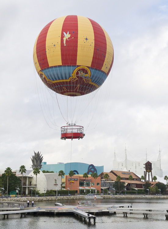 The New ‘Characters In Flight’ Balloon at Downtown Disney at Walt Disney World Resort