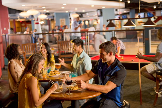 A Refreshing Spin on Alley Eats at Downtown Disney at Splitsville Lucky Lanes at Downtown Disney West Side