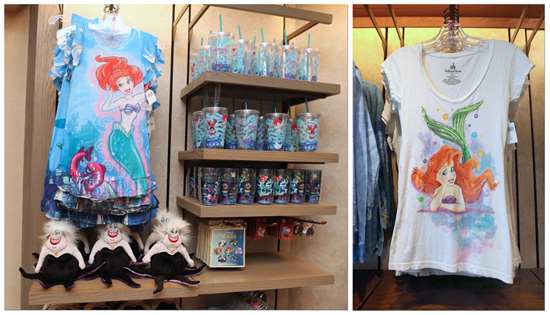 New Merchandise Goes Under the Sea For New Fantasyland at Magic Kingdom Park