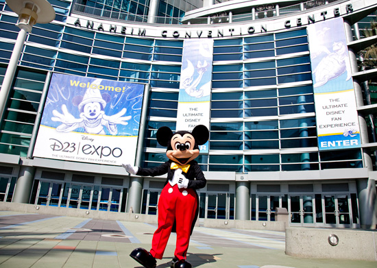 D23 Expo 2012 at the Anaheim Convention Center Directly Across from the Disneyland Resort. D23 Expo 2012 at the Anaheim Convention Center Directly Across from the Disneyland Resort.