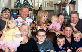 1969 Disneyland Ambassador Shari Bescos Koch with her Family