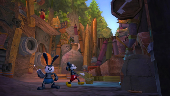 'Disney Epic Mickey 2: The Power of Two' Takes Players into Disneyland Resort History