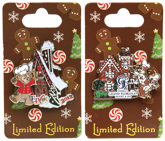 The Disney Pin Team Creates New Gingerbread House Pins Which Will be Released on November 15 at Various Locations