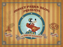 Desktop Wallpaper Featuring the Great Goofini, Star of the Barnstormer in New Fantasyland at Magic Kingdom Park