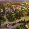 An artist rendering depicts New Fantasyland, the largest expansion in the 41-year history of the Magic Kingdom at Walt Disney World Resort in Lake Buena Vista, Fla.
