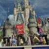 It was a celebratory spirit at Cinderella Castle December 6, 2012 during the Grand Opening of New Fantasyland at Walt Disney World Resort in Lake Buena Vista, Fla.  Actress Ginnifer Goodwin, Disney Parks and Resorts Chairman Tom Staggs, singer Jordin Sparks and Mickey Mouse joined dozens of Disney characters on Cinderella Castle stage to celebrate the opening. New Fantasyland is a new area in the Magic Kingdom and is the largest expansion in the 41-year history of the theme park.