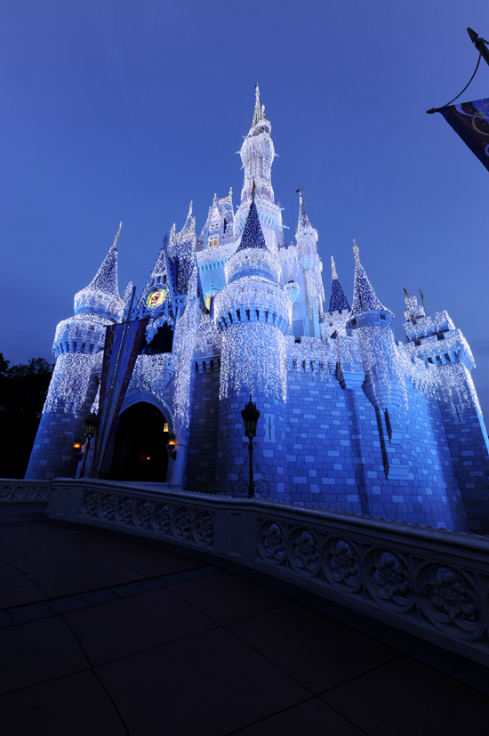 Castle Dream Lights at Magic Kingdom Park