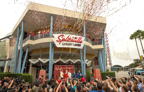 Splitsville Luxury Lanes in Downtown Disney at Walt Disney World Resort