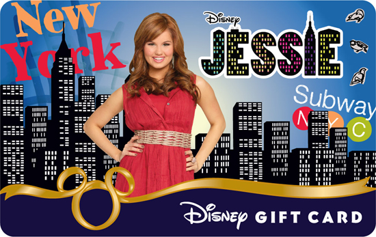 'Jessie – Livin' the Jessie Life' Disney Gift Card