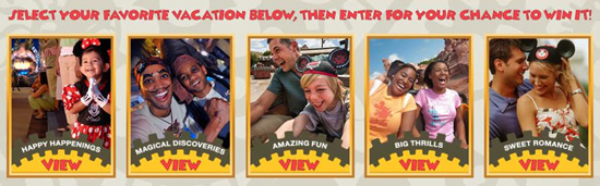 Enter the Disney Time Sweepstakes for a Chance to Receive a Disney Vacation Package Enter the Disney Time Sweepstakes for a Chance to Receive a Disney Vacation Package