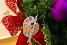 Holiday Décor on the Disney Fantasy
