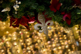 Holiday Décor on the Disney Fantasy