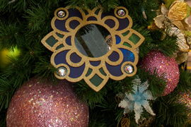 Holiday Décor on the Disney Fantasy