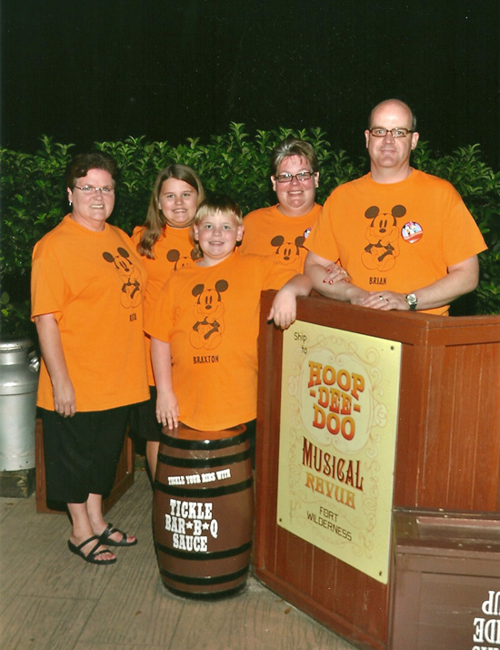 Walt Disney World Moms Panelist Krista Curtis Visits Disney Parks After Dark Along With Her Family “Walt