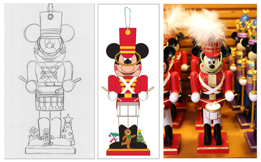 Make Festive Mickey Mouse Nutcrackers Part of Your Holiday Traditions