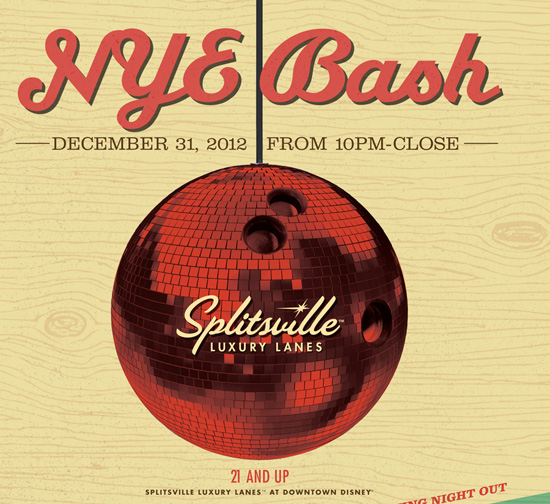 Celebrate New Year’s Eve at Splitsville Luxury Lanes in Downtown Disney at Walt Disney World Resort Celebrate New Year’s Eve at Splitsville Luxury Lanes in Downtown Disney at Walt Disney World Resort
