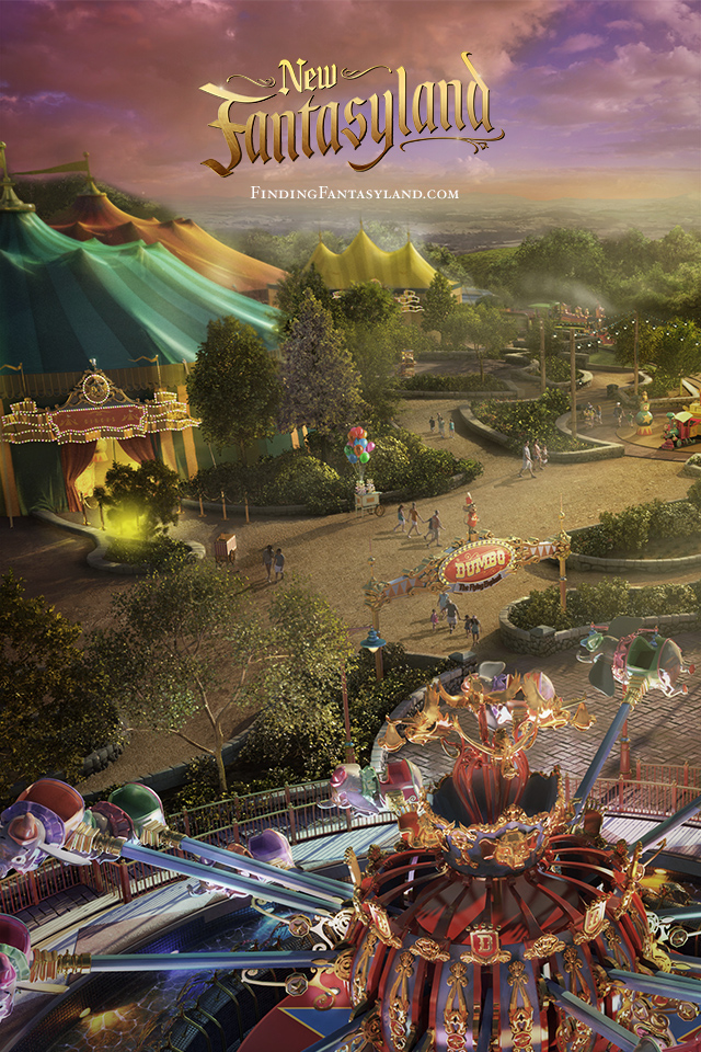 ‘Finding Fantasyland’ at Magic Kingdom Park iPhone/Android Wallpaper