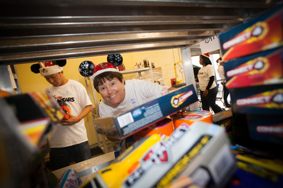 Walt Disney World Resort Cast Members Show the True Meaning of the Holiday Season by Donating Toys to the Toys for Tots Program