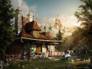New Disney's Yellow Shoes Creative Group New Fantasyland Wallpaper