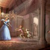 Artist Rendering of the Royal Hall at Fantasy Faire in Disneyland Park