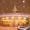 Snow Transforms Tokyo Disney Resort Into a Winter Wonderland