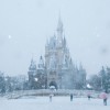 Snow Transforms Tokyo Disney Resort Into a Winter Wonderland