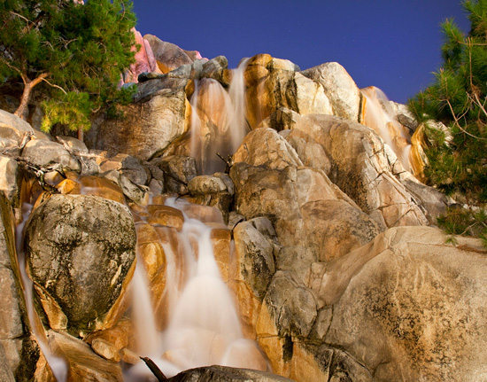 Disney California Adventure Park on the Waterfall Side of Grizzly Peak “Disney