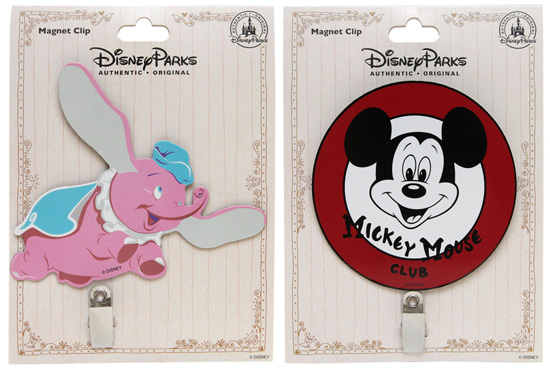 Dumbo and Mickey Mouse Club Magnets from Disney Parks Dumbo and Mickey Mouse Club Magnets from Disney Parks