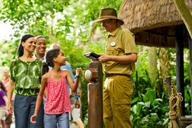 Guests Use MyMagic+ at Disney's Animal Kingdom at Walt Disney World Resort