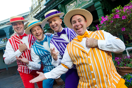 Dapper Dans Perform Boy Band Hits at Disney Parks for ‘Limited Time Magic’