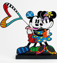 Artist Romero Britto’s Recent Release, Featuring Mickey and Minnie in Love