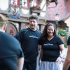 Actor Sean Astin meeting attendees following the meet-up.