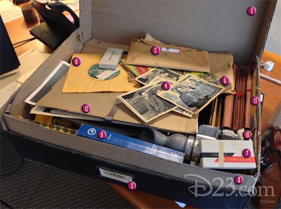 D23 and The Walt Disney Archives Decipher the Contents of Brad Bird’s Mysterious ‘Tomorrowland’ Photo!
