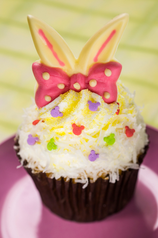 Check Out the Pineapple-Coconut Easter Cupcake at Disney's Hollywood Studios, March 18 - March 31