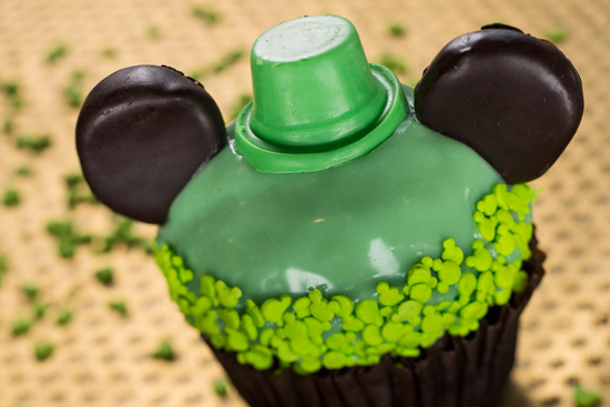 Check Out the St. Patrick's Day Chocolate Cupcake at Disney's Hollywood Studios, March 8 - March 17