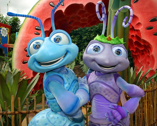 Flik and Princess Atta